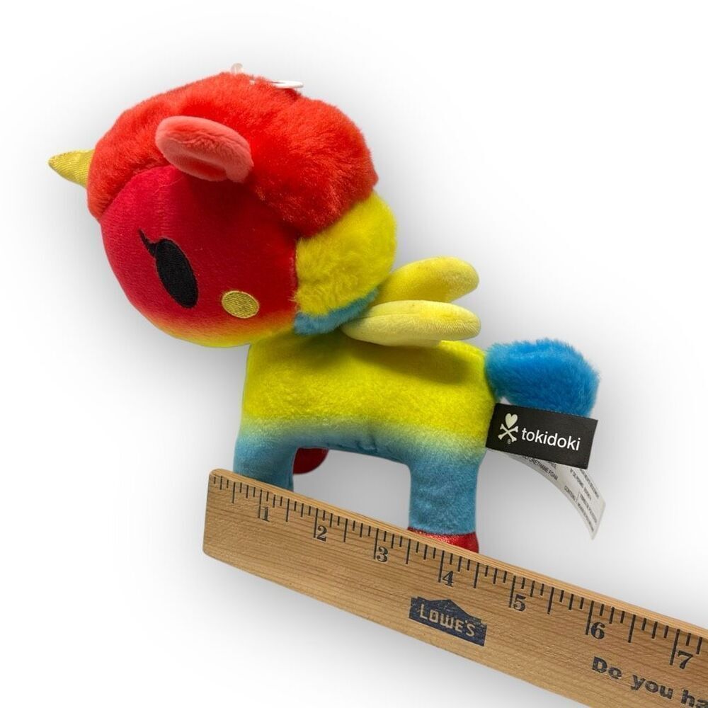 Tokidoki Unicorno Summer Plush Stuffed Animal Kawaii Unicorn 2019 9" Rainbow - Picture 10 of 11